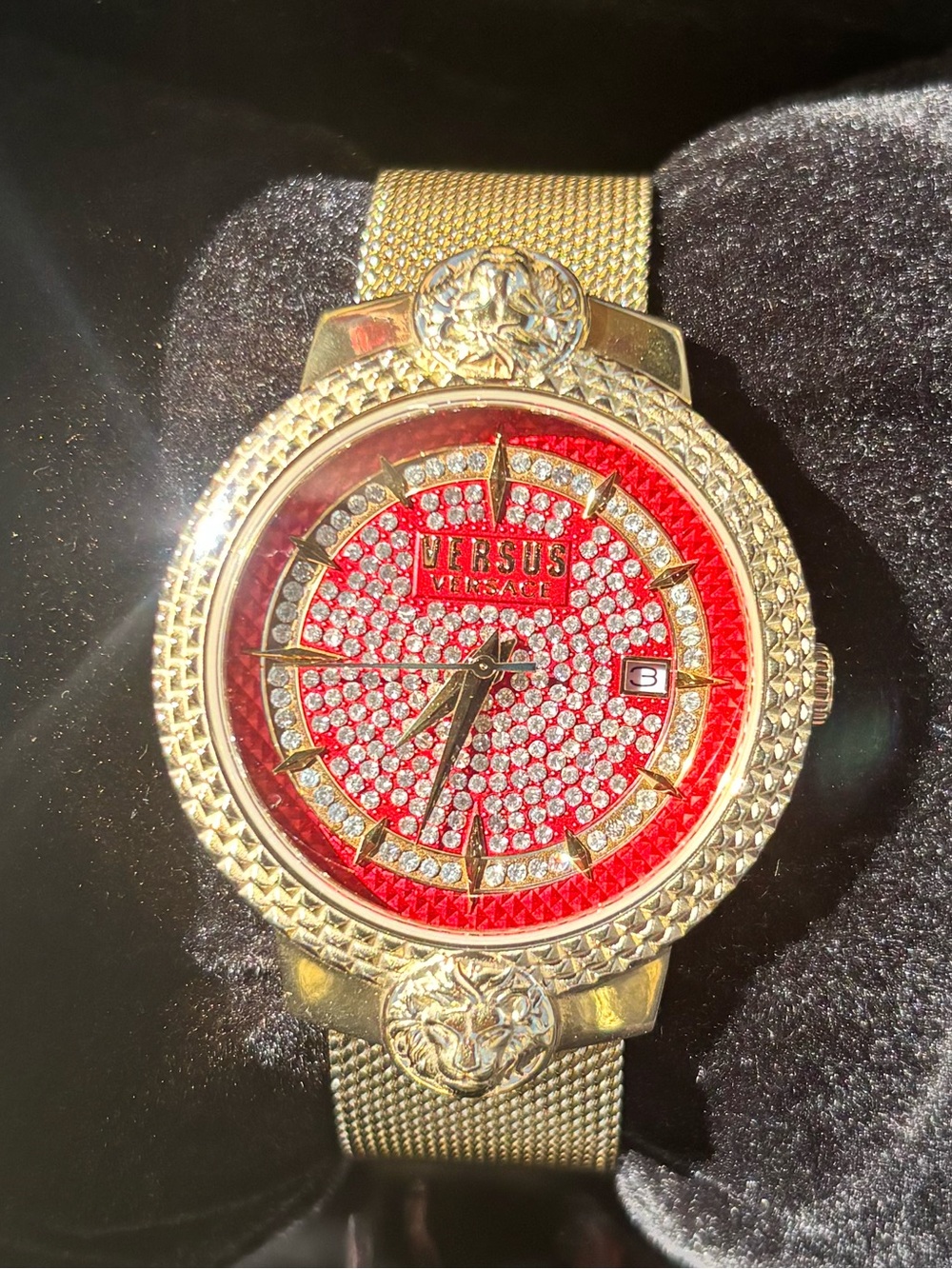 Versus Versace Women’s Gold Toned Watch NWT